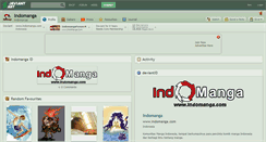 Desktop Screenshot of indomanga.deviantart.com