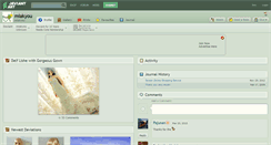 Desktop Screenshot of miakyou.deviantart.com