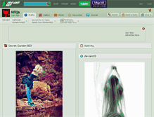 Tablet Screenshot of miiija.deviantart.com