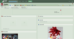 Desktop Screenshot of drayke.deviantart.com