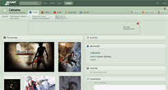 Desktop Screenshot of catsuma.deviantart.com