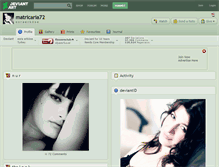 Tablet Screenshot of matricaria72.deviantart.com