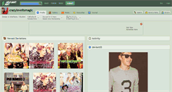 Desktop Screenshot of crazyloveitsmagic.deviantart.com