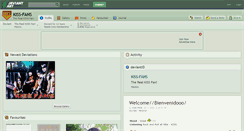 Desktop Screenshot of kiss-fans.deviantart.com