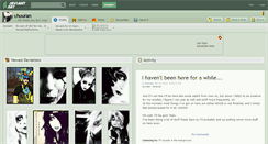 Desktop Screenshot of chouran.deviantart.com