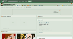 Desktop Screenshot of gondorbunny-pixels.deviantart.com