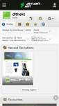 Mobile Screenshot of dithekt.deviantart.com