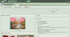 Desktop Screenshot of eternalwandering.deviantart.com