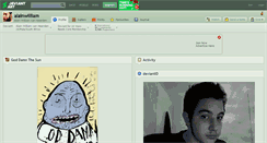 Desktop Screenshot of alainwilliam.deviantart.com