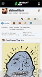 Mobile Screenshot of alainwilliam.deviantart.com