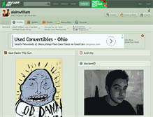 Tablet Screenshot of alainwilliam.deviantart.com