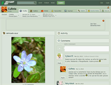 Tablet Screenshot of cureta.deviantart.com