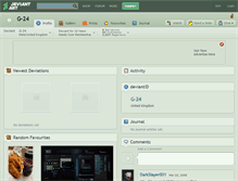 Tablet Screenshot of g-24.deviantart.com
