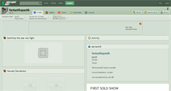 Desktop Screenshot of fantastikspastik.deviantart.com