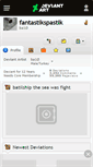 Mobile Screenshot of fantastikspastik.deviantart.com
