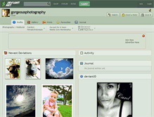 Tablet Screenshot of gorgeousphotography.deviantart.com