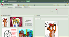 Desktop Screenshot of crazybandicoot.deviantart.com