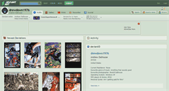 Desktop Screenshot of drewdown1976.deviantart.com