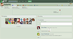 Desktop Screenshot of diulliamdall.deviantart.com