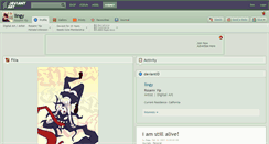 Desktop Screenshot of lingy.deviantart.com