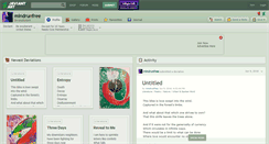 Desktop Screenshot of mindrunfree.deviantart.com