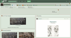 Desktop Screenshot of pauloduarte.deviantart.com