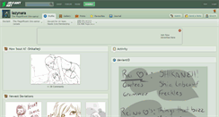 Desktop Screenshot of lazynara.deviantart.com