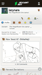 Mobile Screenshot of lazynara.deviantart.com