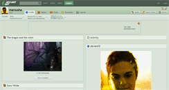 Desktop Screenshot of marousha.deviantart.com