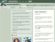 Tablet Screenshot of howlsmovingcastlefc.deviantart.com