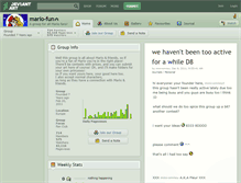 Tablet Screenshot of mario-fun.deviantart.com