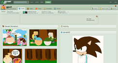 Desktop Screenshot of ggault.deviantart.com