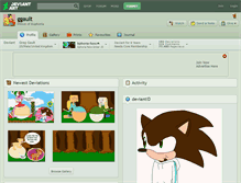 Tablet Screenshot of ggault.deviantart.com