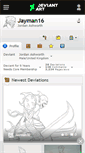 Mobile Screenshot of jayman16.deviantart.com