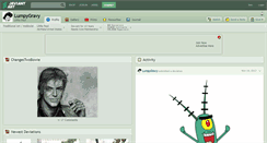 Desktop Screenshot of lumpygravy.deviantart.com