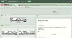 Desktop Screenshot of duckie16.deviantart.com
