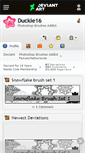 Mobile Screenshot of duckie16.deviantart.com