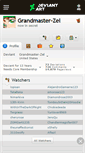 Mobile Screenshot of grandmaster-zel.deviantart.com