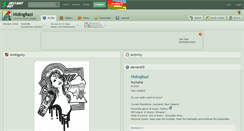 Desktop Screenshot of hidingrazi.deviantart.com