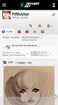 Mobile Screenshot of fifthalice.deviantart.com
