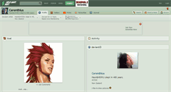 Desktop Screenshot of cerenthius.deviantart.com