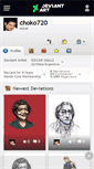 Mobile Screenshot of choko720.deviantart.com