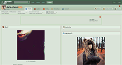 Desktop Screenshot of daria-channi.deviantart.com