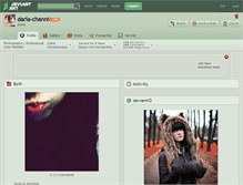 Tablet Screenshot of daria-channi.deviantart.com