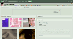 Desktop Screenshot of forever-changing.deviantart.com