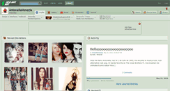 Desktop Screenshot of antonellavenezia.deviantart.com