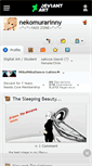 Mobile Screenshot of nekomurarinny.deviantart.com
