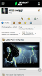 Mobile Screenshot of mizz-meggi.deviantart.com