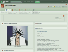 Tablet Screenshot of madhouse1991.deviantart.com