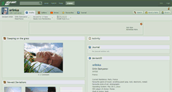 Desktop Screenshot of orlinius.deviantart.com